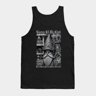 Gnomes Of The Night...After Dark Garden Oasis Mischief (Version 2) Tank Top